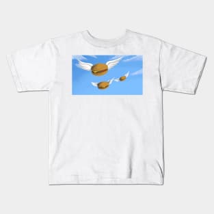 Flying Burgers Kids T-Shirt